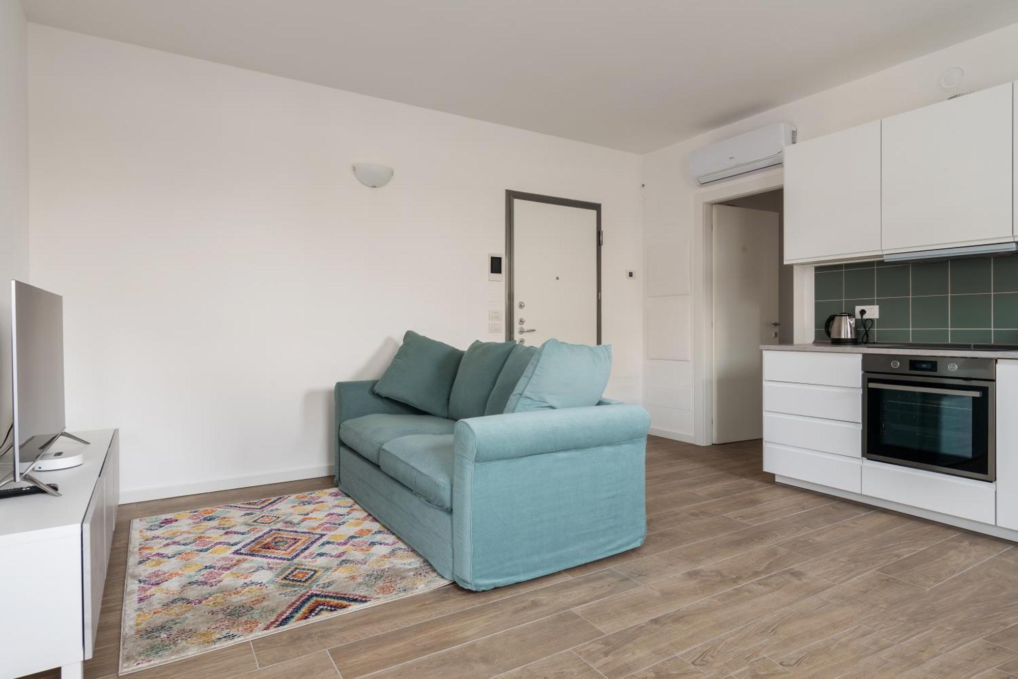 Bilocale Con Balcone Vicino Palazzo Del Ghiaccio Appartement